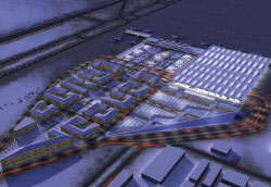 Grimshaw and partners have also won the competition to develop an urban plan for an airport city.