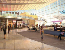 The airport has just received final approval from the Board for a new low-cost terminal; the facility should be open in April 2009.