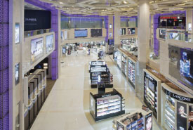 The Terminal 3 retail offer includes 19 boutiques, providing a premium retail experience for passengers.