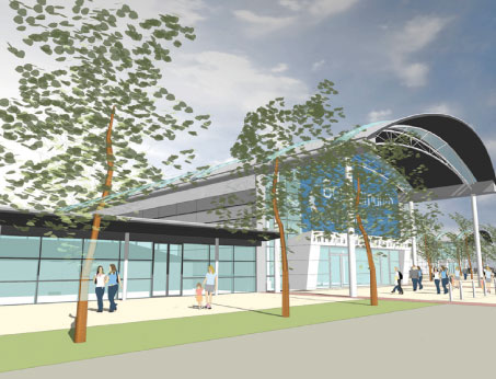 At Bournemouth airport, a £45 million (552m) redevelopment is underway to improve the passenger experience.