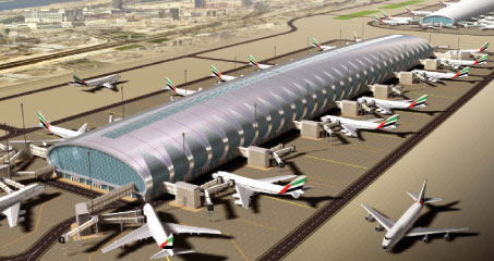 Dubai International Airport’s Concourse 3 – dedicated to the A380 – is expected to be operational in 2009, making Dubai International Airport the first in the world to have a dedicated A380 terminal.