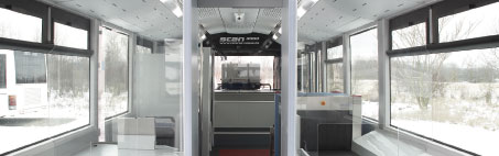 The COBUS SCAN 3000 facilitates the screening of baggage and each passenger is also screened via a walk-through metal detector. The process is designed to provide the same service as the terminal security checkpoint, providing a primary or secondary layer of security, as well as saving infrastructure costs.