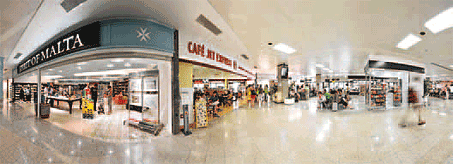 The expansion and modernisation of the retail area helped Malta International Airport to achieve fourth place in the Airport Service Quality Survey for 2009.