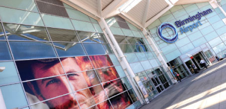 The exterior of the passenger terminal has been given a complete facelift to incorporate the airport’s new identity.