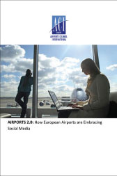 ACI EUROPE has compiled a report on airports’ use of social media, entitled ‘Airports 2.0: How European Airports are Embracing Social Media’. Published in May this year, the report examines, from a number of angles, the relationship between airports and social media which has emerged in recent times.