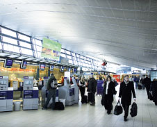 A photograph of Trondheim Airport's terminal. (Photo: Avinor) 