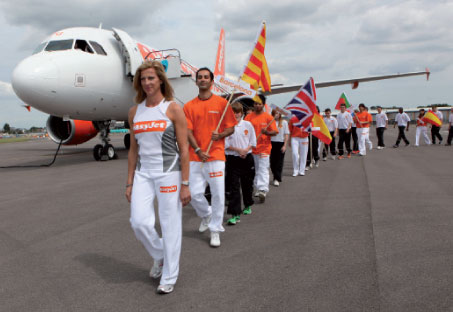 Olympic gold medallist Sally Gunnell was on-hand to celebrate the announcement of London-Southend Airport as easyJet’s 20th base.