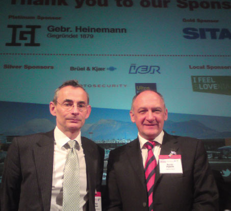 Alain Alexis, Head of Unit, State Aids Transport, European Commission, and Tonci Peovic, Chairman of the Regional Airports’ Forum and Managing Director, Zagreb Airport.
