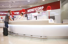 A Moneycorp kiosk.