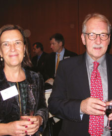 Inés Ayala Sender MEP (Spain) & Matthias Ruete, Director General, DG MOVE, European Commission.