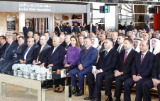 His Majesty King Abdulla II inaugurated the new QAIA terminal on 14 March in the presence of Her Majesty Queen Rania Al Abdullah.