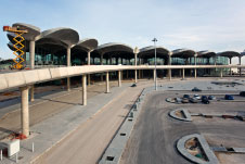 The new Queen Alia International Terminal mid-construction.