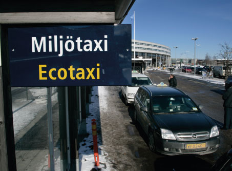Stockholm Arlanda Airport taxi rank