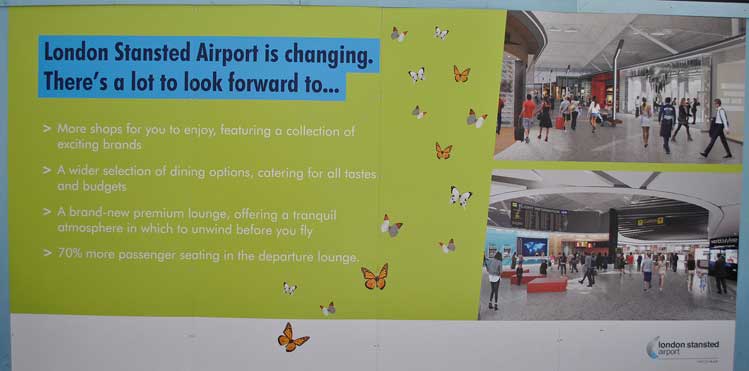 Stanstead Airport changes