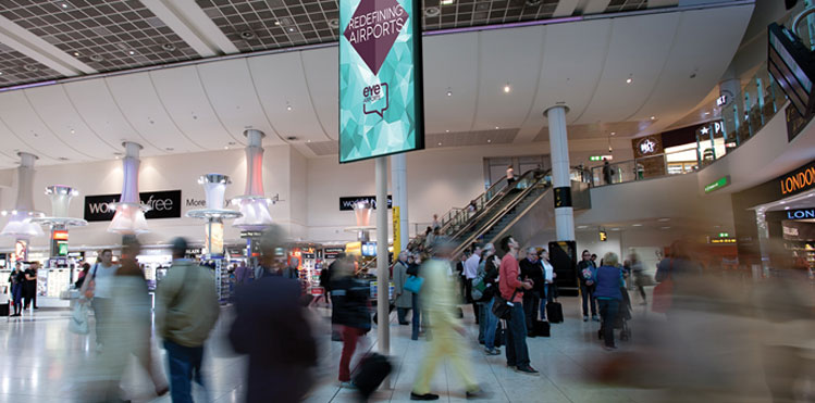 UK’s largest airport advertising investment by Eye Airports is ‘a massive step in the evolution of Airport media’