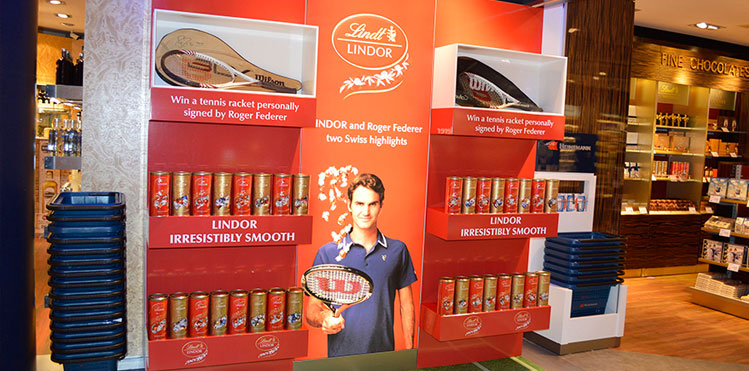 Roger Federer Lindt