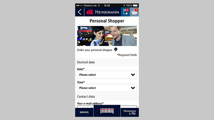 App-reciate Heinemann’s convenient duty free shopping