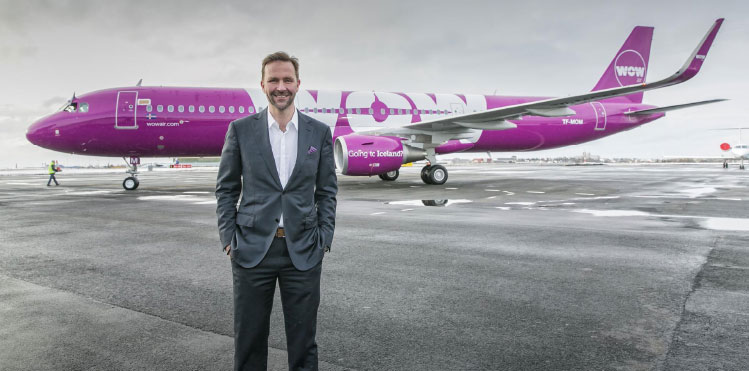 skuli mogensen ceo and founder young small airline wow air can be ambitious