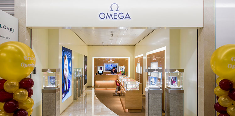 new omega store opened luxury world amsterdam airport schiphol lounge 2
