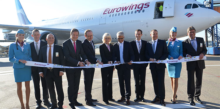 Eurowings launched low-cost long-haul flights from Cologne/Bonn in November