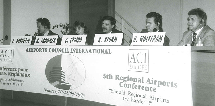 ACI Europe's conference in 1995