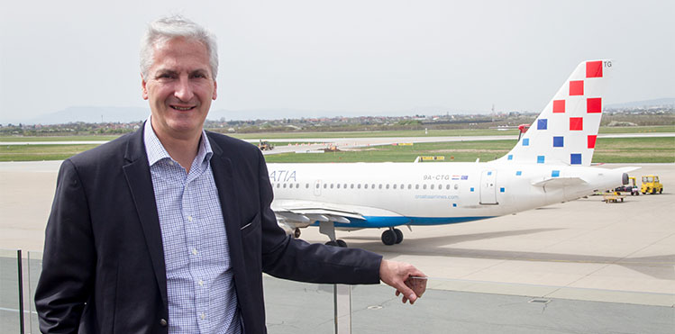 Jacques Feron, CEO Zagreb Airport