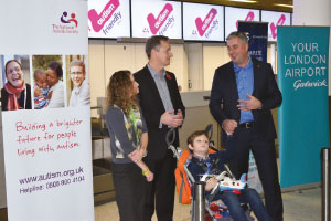 Gatwick becomes UK’s first Autism Friendly airport