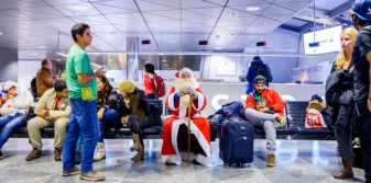 Airports bringing the Christmas spirit to passengers around the world