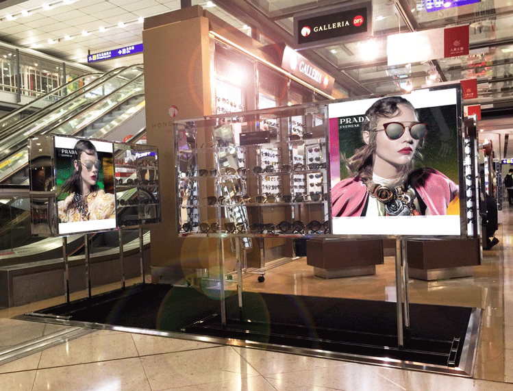 Luxottica Global Channels and DFS Group have joined forces in a worldwide exclusive launch of the new Prada Cinéma sunglasses collection. The limited edition range has been available exclusively at selected DFS airport and T Galleria by DFS stores since November 2016, with support from a dynamic 360-degree omni-channel marketing campaign.