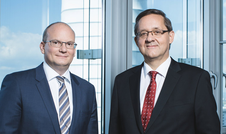Julian Jäger and Günther Ofner, Members of the Management Board, Vienna Airport