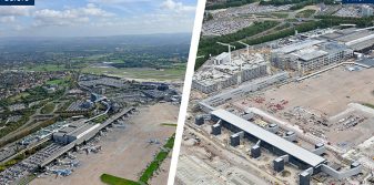Manchester Airport celebrates a year of construction on £1bn transformation programme