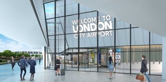 London City Airport releases new terminal interior concept images reflecting 21st century London