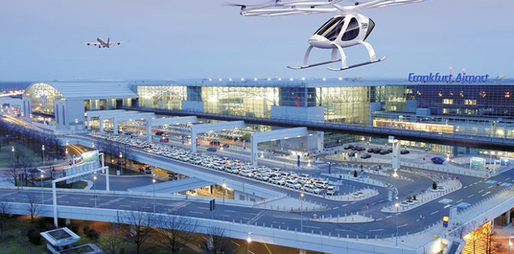 Fraport and Volocopter developing airport infrastructure and passenger processes for air taxi services
