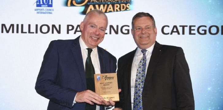 Cork Airport wins ACI EUROPE Best Airport Award