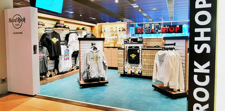 Hard Rock Cafe Opens New Pop Up Shop At Hamburg Airport Airport Business