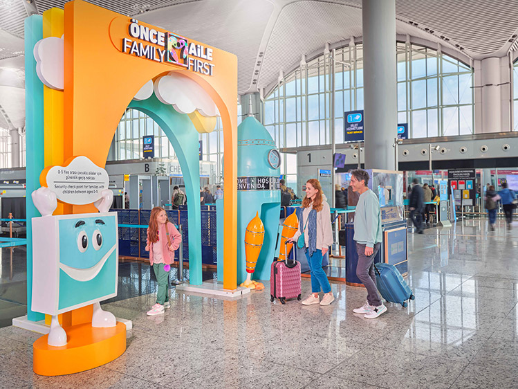 Now is the time for kids to fly” at Istanbul Airport